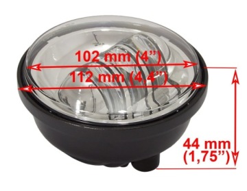 боковые фонари и корпус световой панели для Harley LED