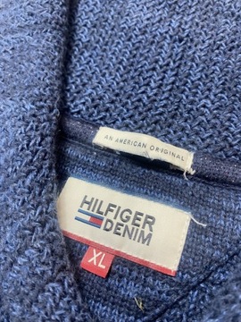 Tommy Hilfiger oryginalny CIEPŁY SWETER/ GOLF XXL