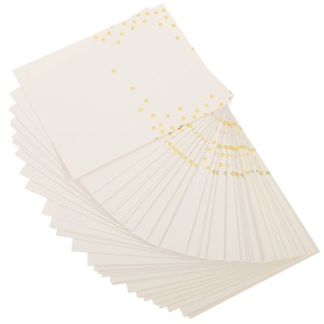 50 szt. Wizytówki z miejscem do siedzenia Wizytówk