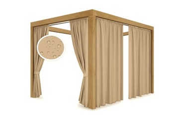 САДОВЫЕ ШТОРЫ ДЛЯ ТЕРРАСЫ деревостойкая террасная штора для балкона 220x155