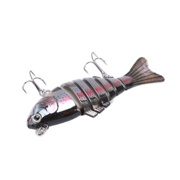 Lure Multi Jointed Swimbait Multi Section Fishing