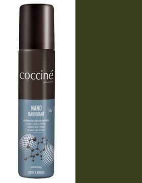 Farba do Butów w Sprayu Khaki Coccine Nano Renowator Koloru Zamsz Nubuk 75