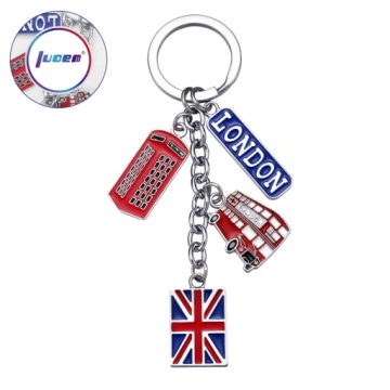Брелок для ключей KEYRING UK FLAG - сувенир из Лондона
