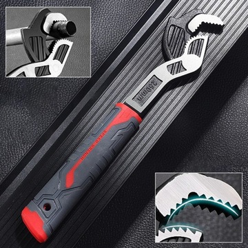 Многофункциональный самоконтрящийся трубный ключ из кованой стали, универсальный 10