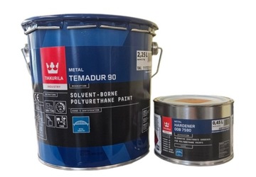 Tikkurila | Temadur 90 | 3L [TCL] - Farba poliuretanowa do metalu