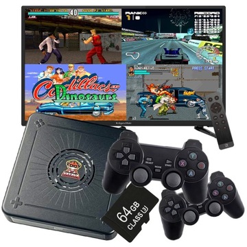 Retro Gamebox 37500 Mario, Contra + 2 Pady + Card 64GB