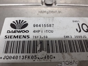 JEDNOTKA MOTORU CHEVROLET NUBIRA 1.6 96415587