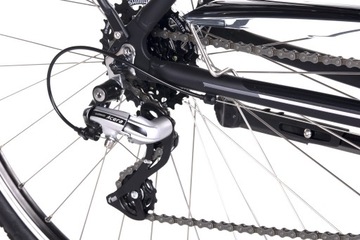 ВЕЛОСИПЕД UNIBIKE VISION GTS ЧЕРНАЯ РАМА 21 ДЮЙМ