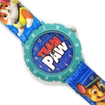 Zegarek Psi Patrol Team PAW wskazówkowy