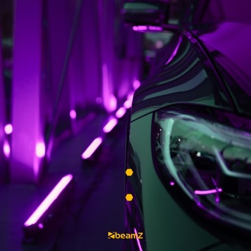 Лучевая ультрафиолетовая лента BUV243 DMX 2х12 светодиодов Beamz