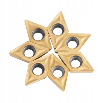 10X PŁYTKI NÓŻ TOKARSKI CNC DCMT070204 US735 DCMT51.51PŁYTKI PŁYTKA WIDIOWA