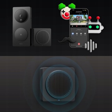 Умный видеодомофон с камерой AQARA G4 Умный дверной звонок HomeKit