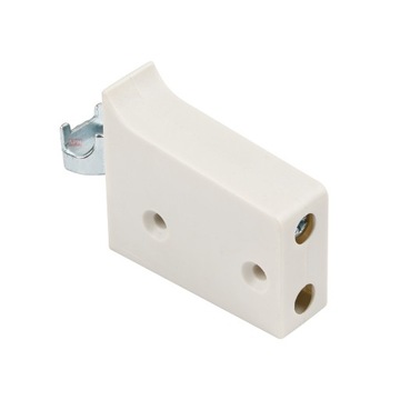 10x РЕГУЛИРУЕМАЯ МЕБЕЛЬНАЯ ВЕШАЛКА ДЛЯ БЕЛЫХ ШКАФОВ