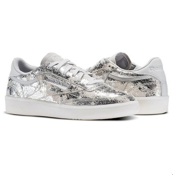 Reebok buty Club C 85 Textural srebrne SB6786 40