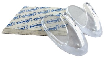 3M COMMAND САМОКЛЕЯЩИЕСЯ МНОГОРАЗОВЫЕ КРЮКИ 2 ШТ. 900G _ 17091CLR