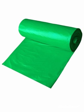 Worki na odpady 120l - zielone - 10 sztuk