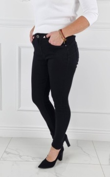 # M. SARA БРЮКИ ЖЕНСКИЕ, ПРИГЛАШЕННЫЕ, Push-UP / Черный #