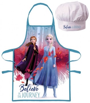 Fartuch Fartuszek Kuchenny + Czapka FROZEN II