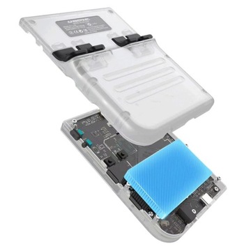 ИГРОВАЯ КОНСОЛЬ EMU ANBERNIC RG35XX+ 2024 64 ГБ + 128 ГБ HDMI 3M КОМПЛЕКТ
