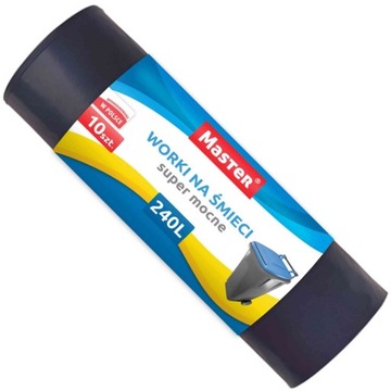 WORKI NA ŚMIECI LD MASTER 240 L '10 CZARNE (S-028)