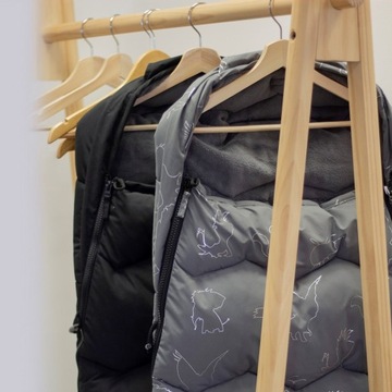 PETITE&MARS Warmy 4в1 Серый зимний спальный мешок