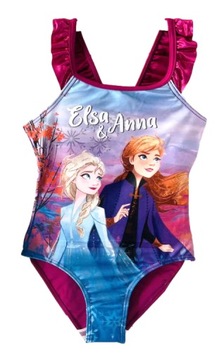 Strój kąpielowy 3/4 lata Kraina Lodu Elsa 98/104