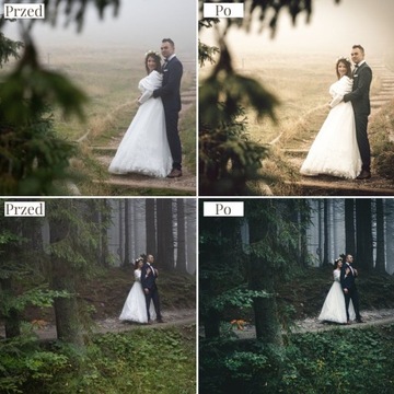 Пресеты Lightroom Фильтры для свадебной сессии — 10 штук