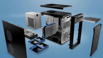 DELL Precision 3630 i7 8-го поколения i7-8700K 128 ГБ 1 ТБ NVME RAID Win 11 Pro GRACZ