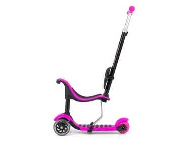 HULAJNOGA dla dzieci 3-kołowa LED Scooter Little Star Pink 3+ RÓŻOWA