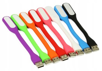 СИЛИКОНОВАЯ USB-ЛАМПА ДЛЯ НОУТБУКА СВЕТОДИОДНАЯ МОЩНЫЕ ЦВЕТА