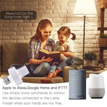 Интеллектуальный адаптер WIFI SMART для лампы E27