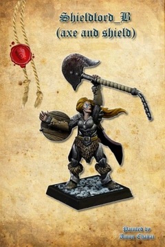 Shieldlord B (axe & shield) - 1 szt.