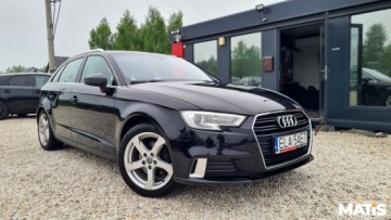 Audi A3 8V Sportback 5d Facelifting 1.5 TFSI 150KM 2017 Audi A3 Sportback 1.5T 150KM manual Navi czujniki climatronic 100 bezwypad, zdjęcie 4