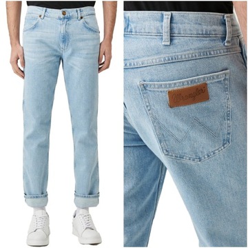 WRANGLER GREENSBORO MĘSKIE SPODNIE JEANSY W30 L34