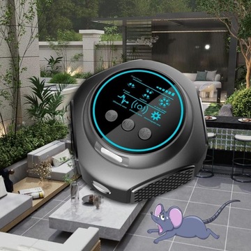 Ультразвуковой отпугиватель грызунов для крыс, отпугиватель мышей для использования в помещении USB-убийца грызунов, черный