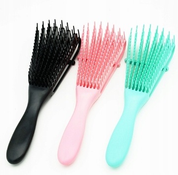 SZCZOTKA DO ROZCZESYWANIA WŁOSÓW KRĘCONYCH AFRO