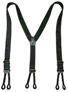 ЗЕЛЕНЫЙ МОСТ С ПУГОВИЦАМИ, HARRIS TWEED WOL