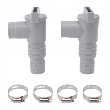 2x ZAWÓR ODCINAJĄCY Intex Bestway PoolSun 32mm