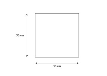 SZKLANA PODSTAWKA POD ZNICZE 30x30cm 565f Dziadkowie