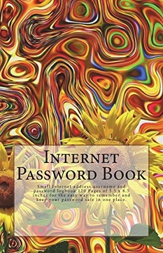 Robins, Vanessa Internet Password Book: Small Internet address username and