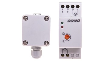 Датчик сумерек для DIN-рейки с герметичным внешним зондом в коробке, 2 шт.