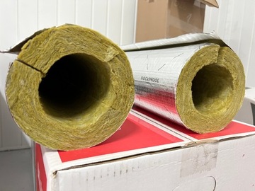 ROCKWOOL покрытие из минеральной ваты 48/20 мм ALU MB 800 4,8/2 см