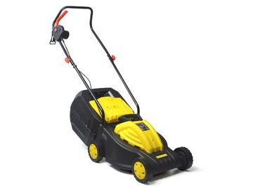 ЭЛЕКТРИЧЕСКАЯ ГАЗОНОКОСИЛКА ИНДУКЦИОННАЯ МАСЛЯНАЯ JOHN GARDENER 2000ВТ 32СМ 35Л