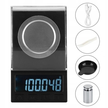 ЭЛЕКТРОННЫЕ ЛАБОРАТОРНЫЕ ВЕСЫ 100G/0,001G