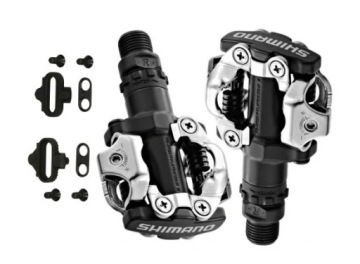 Педали Shimano PD M520 SPD + шипы
