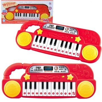 ELEKTRONICZNE PIANINO ORGANKI ZESTAW INSTRUMENT MUZYCZNY RÓŻNE TRYBY