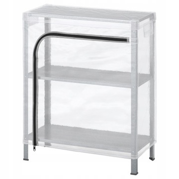 IKEA HYLLIS Regał na balkon+ pokrowiec 60x27x74 cm