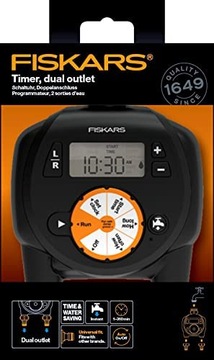 Sterownik Nawadniania Fiskars Podwójny Automatyczn