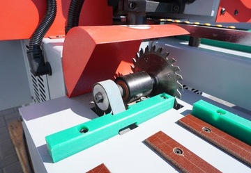 ОБЛИЦОВОЧНАЯ МАШИНА Holzmann KAM 115P. Диапазон толщины. элементы: 10-45мм + полировщик