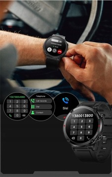 SMARTWATCH Мужские часы 600 мАч ЗВОНКИ 1,6 ДЮЙМА PL